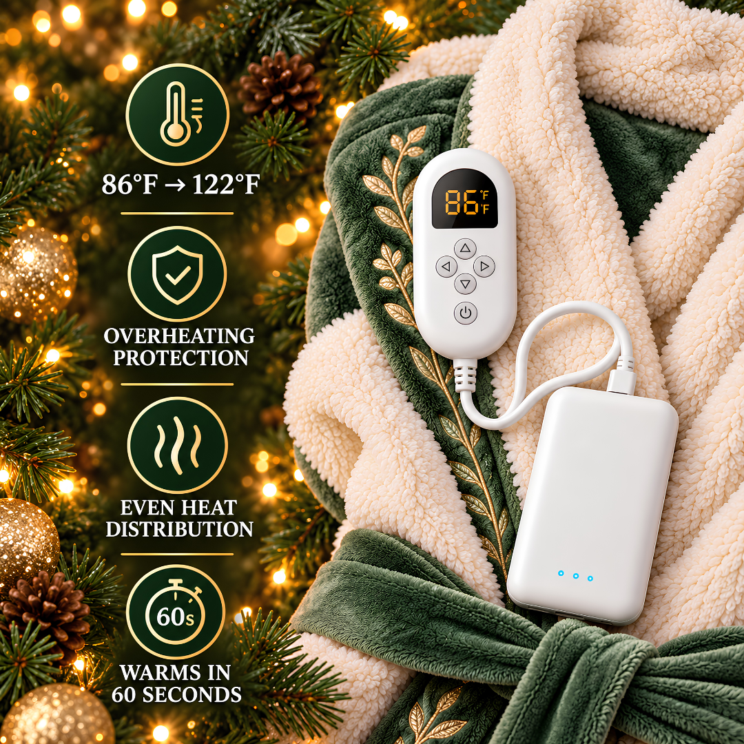 Enchanted Princess Heated Robe